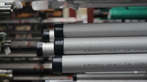 Samples of pipes used 