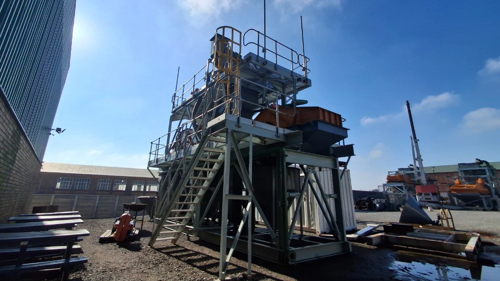 The above image depicts a Gold Rock Projects Lithium processing plant