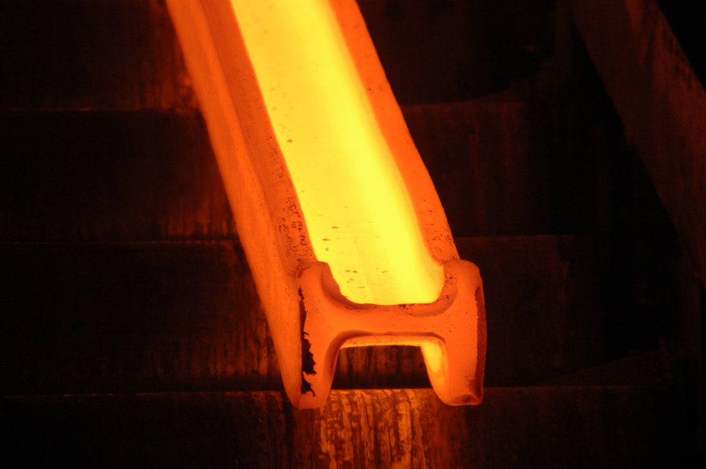 Steel produced at a mill in Mpumalanga
