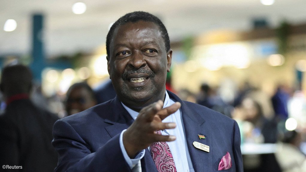 Kenya foreign minister Musalia Mudavadi 