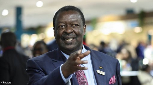 Kenya foreign minister Musalia Mudavadi 