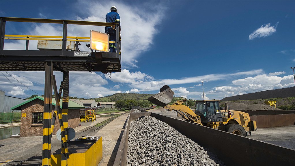 Glencore's chrome smelter in Lydenburg