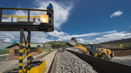 Glencore's chrome smelter in Lydenburg