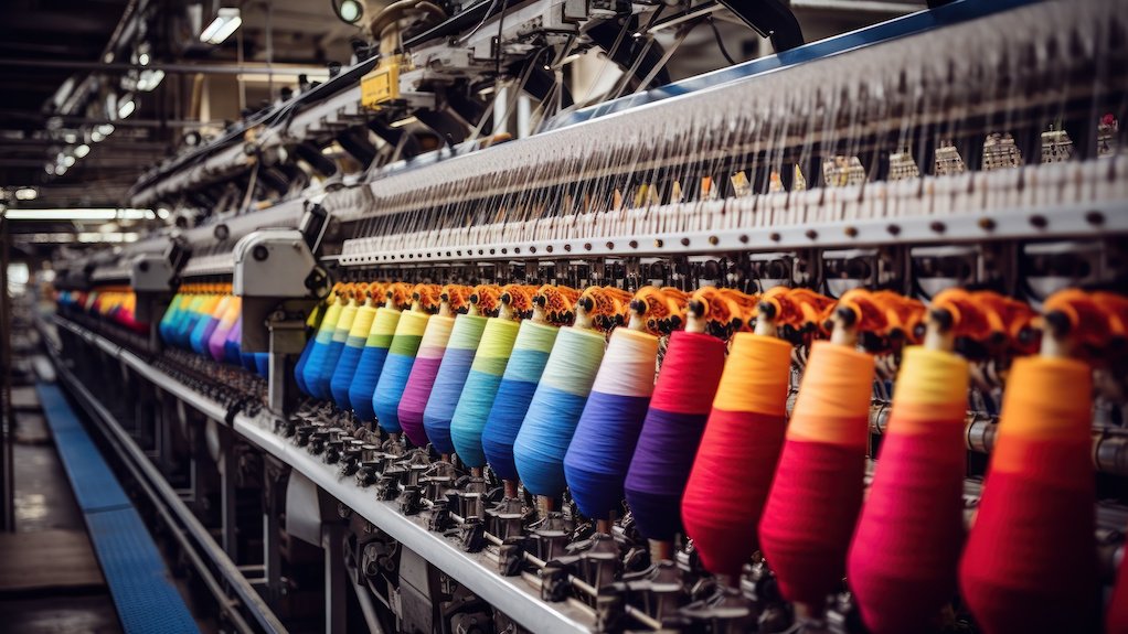 Image of a textile factory