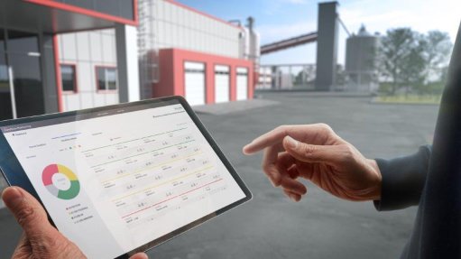 Image of a smart tablet showing graphs