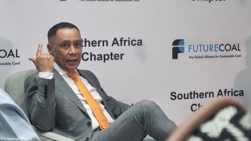 An image of Seriti Resources CEO Mike Teke 