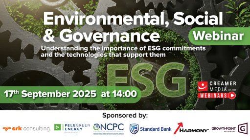 Unlock the power of ESG with Creamer Media's webinar