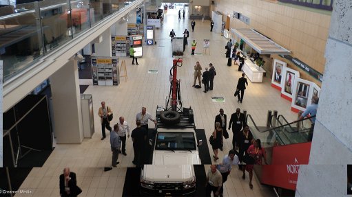 Inside the Cape Town International Convention Centre