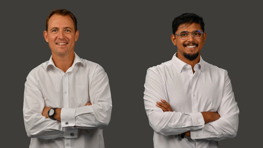 EXSA CEO Wayne Cowie and CTO Shailin Moodley