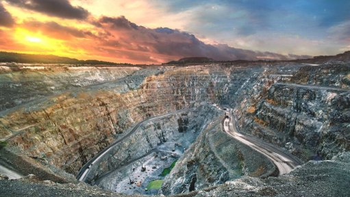 a mine site 