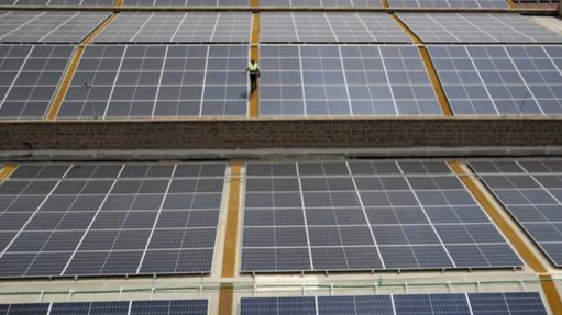 An image of solar panels 