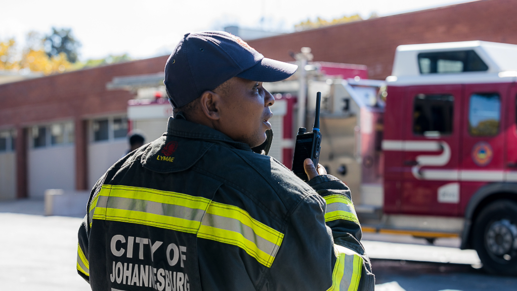 An image of EMS first responder