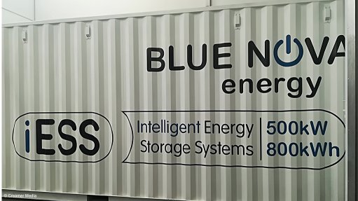 A Blue Nova BESS