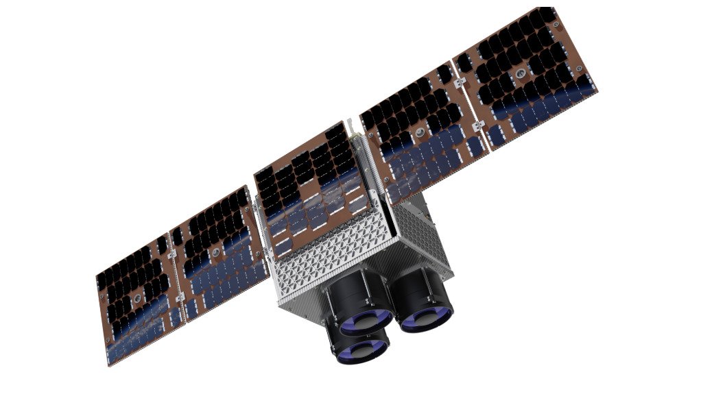 A generic image of a satellite bus