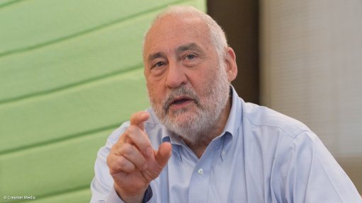 Nobel Economics Prize laureate Joseph Stiglitz