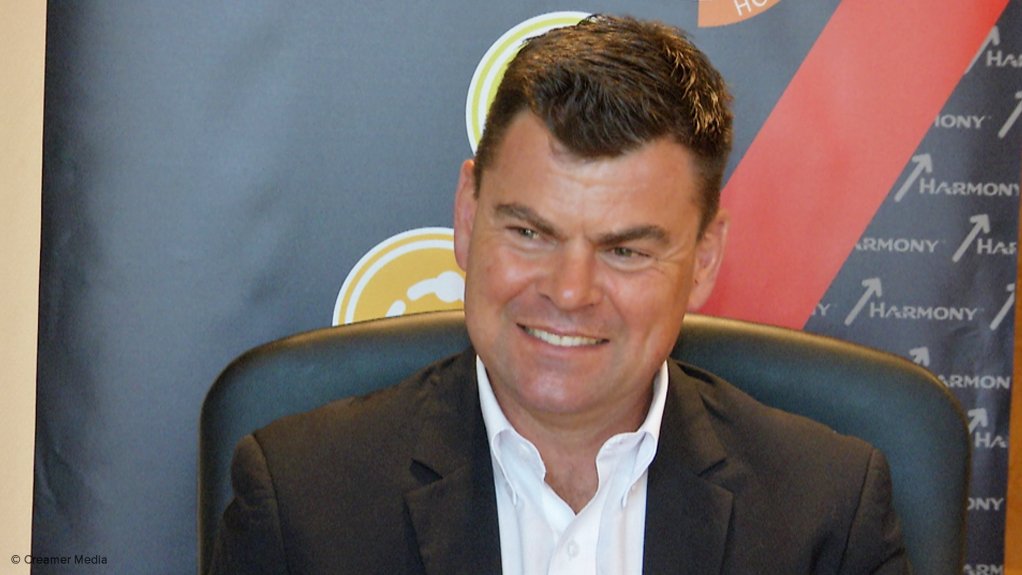 Harmony Gold CEO Beyers Nel,