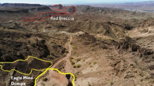 Parker’s standout feature is the 4 km-long Red Breccia Zone, a haematite-magnetite mega-breccia over 100 m wide, typical of iron oxide copper-gold systems.