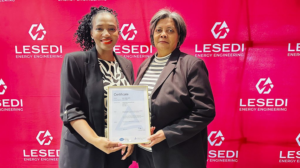 Lesedi Achieves ISO 19443:2018 Certification, Strengthening Commitment to Nuclear Safety