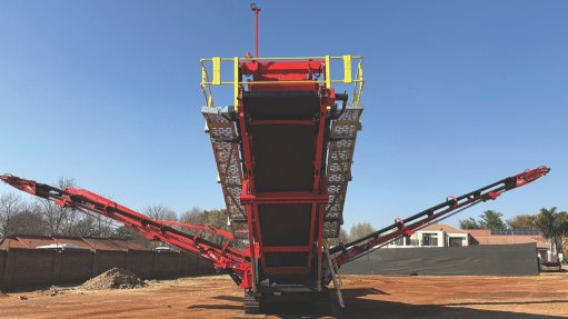 Sandvik QA452e at S&R yard in Centurion