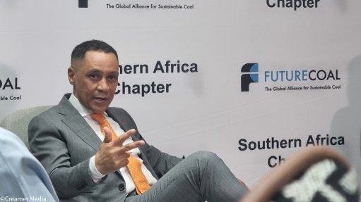 An image of Seriti CEO Mike Teke