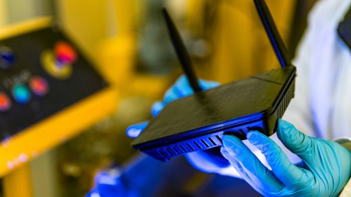 A 3D-printed router prototype produced from the advanced nano-reinforced polymer composite