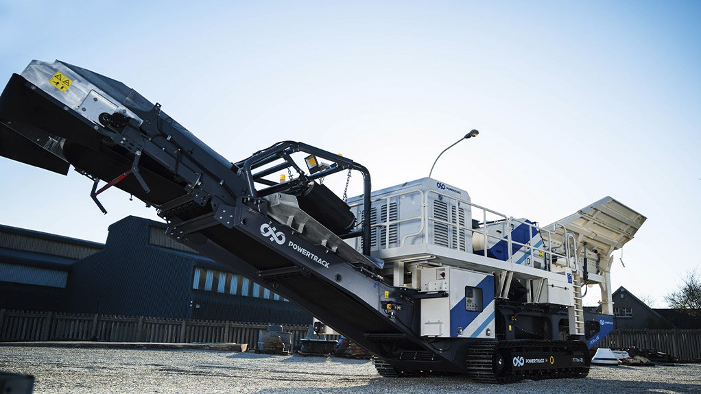 The fully electric Powertrack PT Pro J-11E mobile jaw crusher delivers on-site cost savings and reduced maintenance