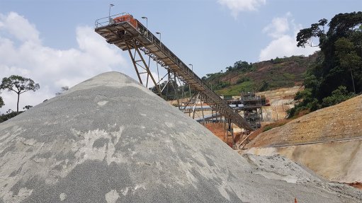 An image of Alphamin's tin project in the DRC 