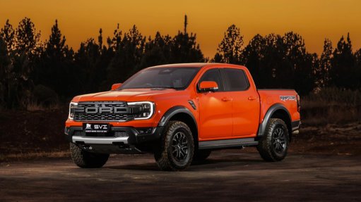 An image of the Ford Ranger Raptor