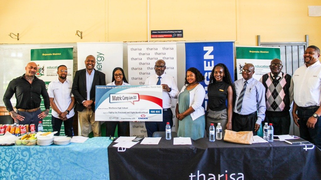 Engen and Tharisa Mines Support Marikana North High Matrics with Bootcamp Funding