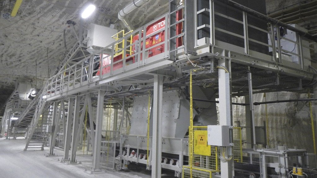  TOMRA Mining breaks new ground in underground rock salt sorting pilot project at K+S Zielitz mine