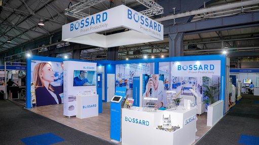 An exhibition stand for Bossard SFL systems