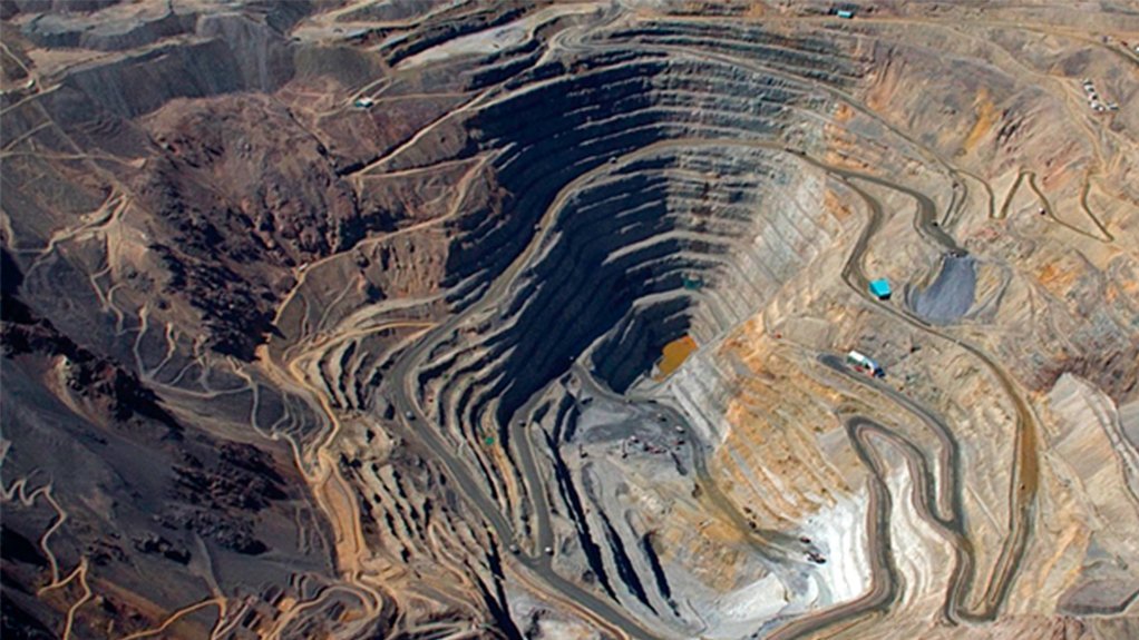 Codelco's Andina copper mine.