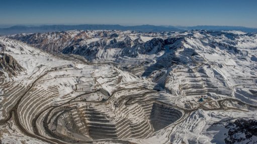 Anglo's Los Bronces copper mine.