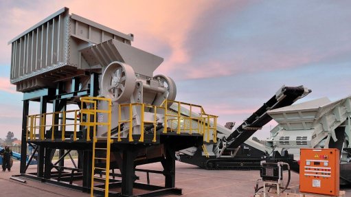 Astec machinery on site