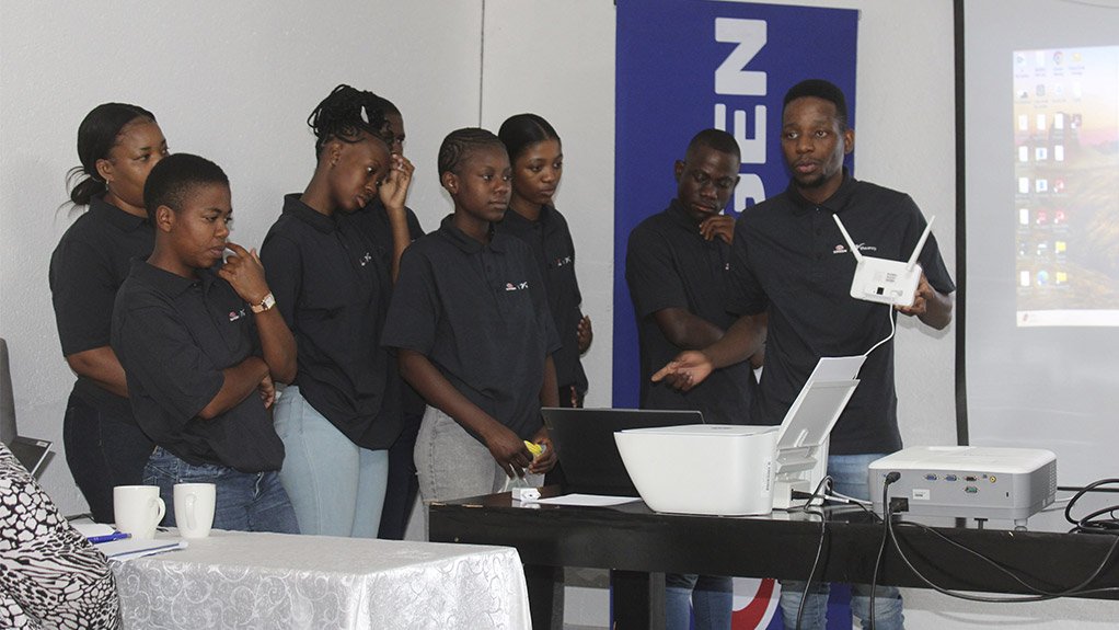 Steelpoort learners showcase ICT skills at Engen Project Presentation Day