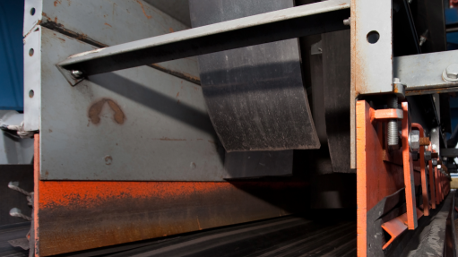 An image of an elevated conveyor enclosure structure
