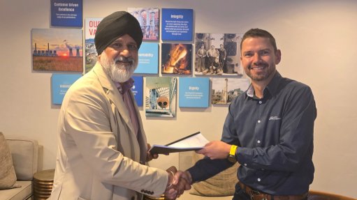 Two gents shaking hands from John Thimpson and BECS