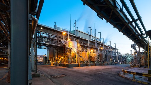Impala Platinum's refinery operations