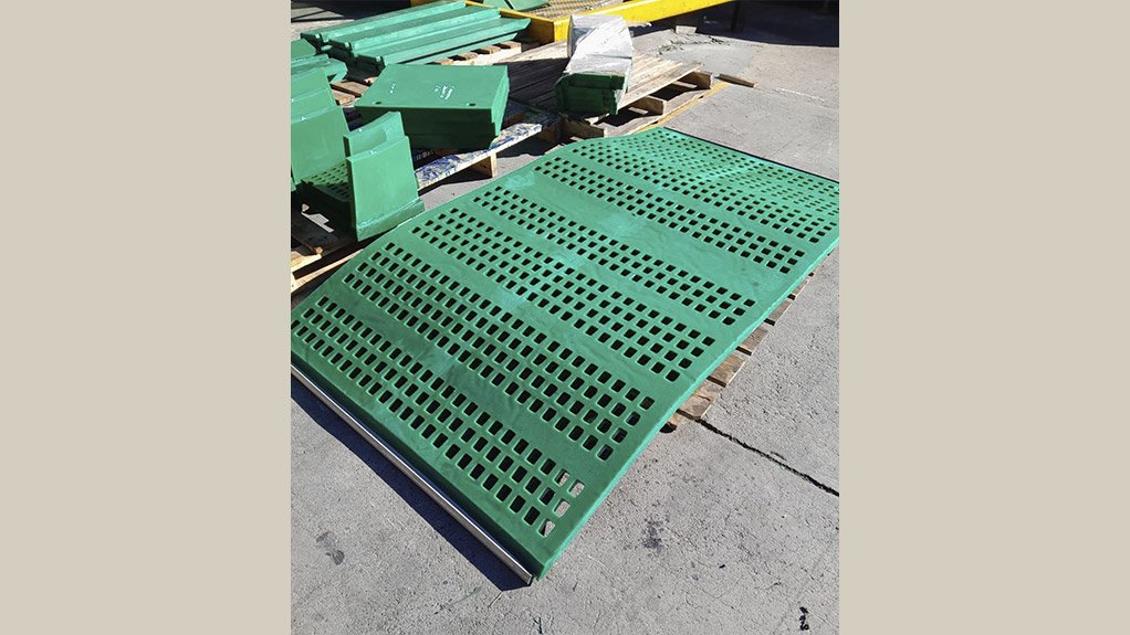 Multotec’s side-tension mats can be used in various operations within the sand and aggregates industry, platinum group metals, limestone, gold, and coal industries globally