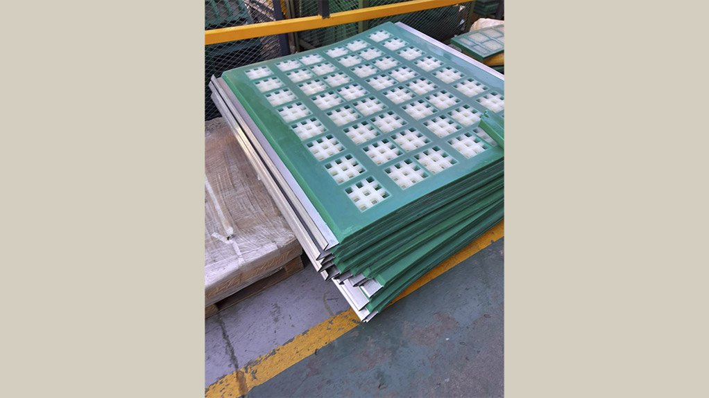 Noise levels can be significantly reduced by using Multotec’s side-tension mats