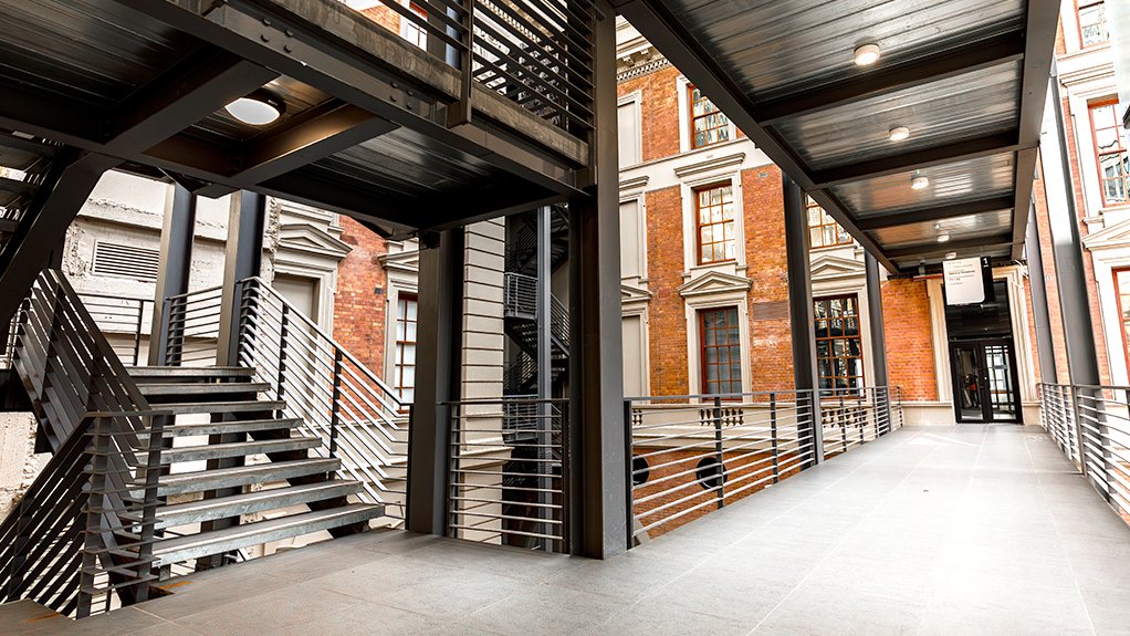 Inside the restored 96 Rissik street head office