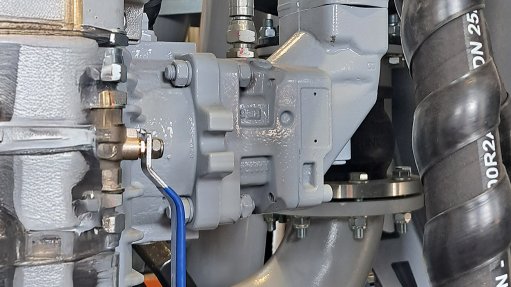 Image of hydraulic-driven pump