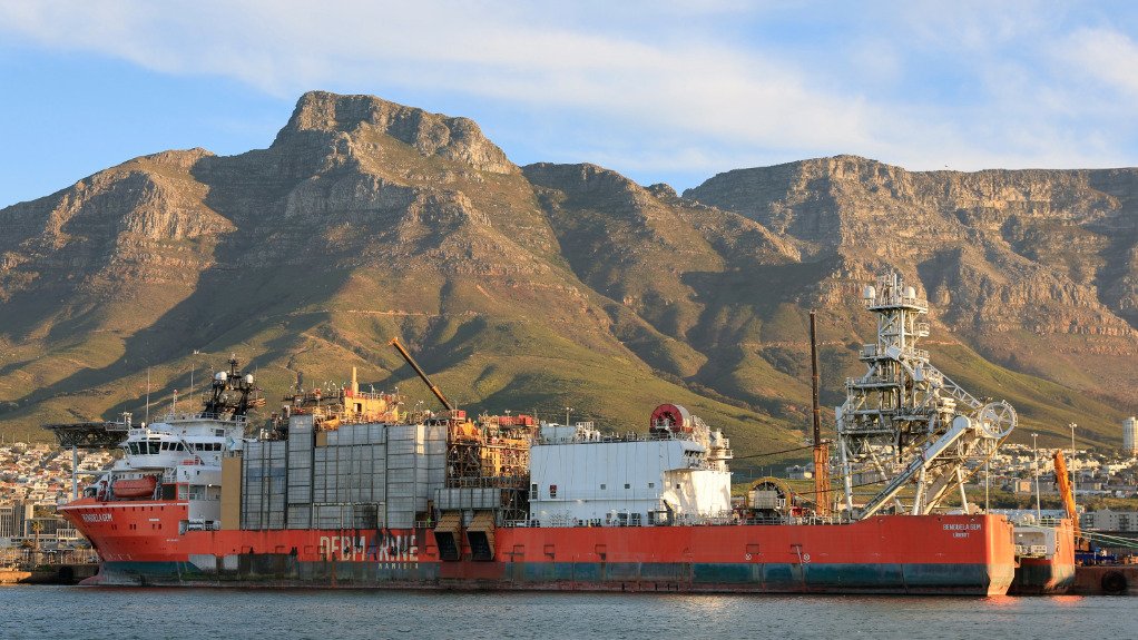 NEXT-GEN MARINE DIAMOND RECOVERY The Benguela Gem docked at Cape Town harbour, ready to receive its latest subsea technology upgrade