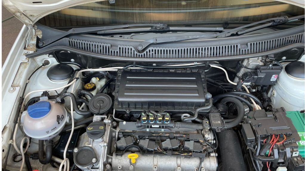 Image of the modified engine