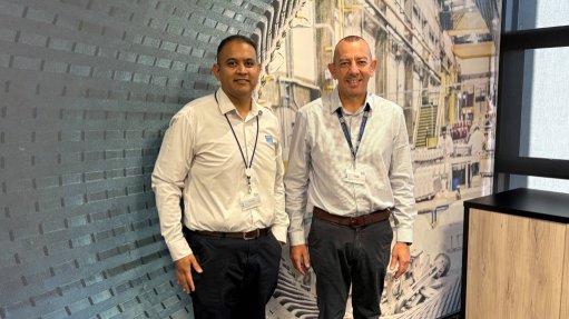An image of Fanie Steyn and Ruveer Persad