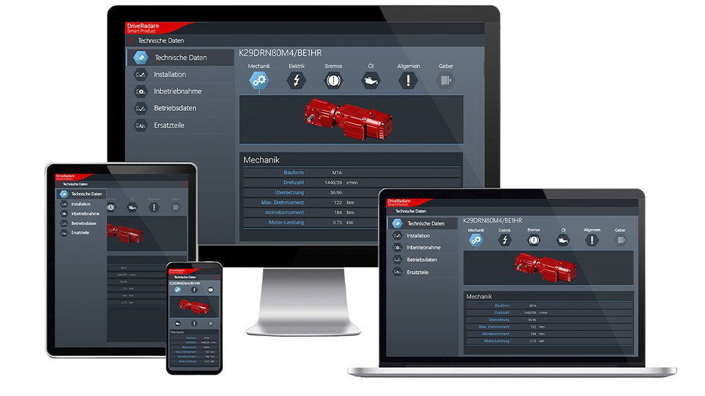The SEW-EURODRIVE condition monitoring system features a user-friendly interface accessible on any device, anywhere in the world, enabling real-time oversight and proactive maintenance