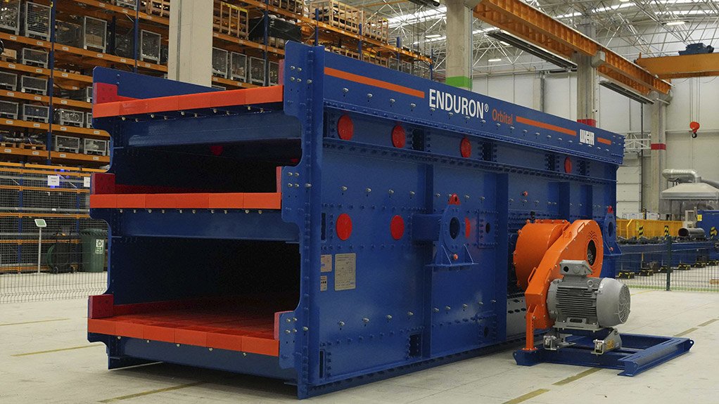 The ENDURON® Orbital screen is perfectly suited for smaller tonnage mining in aggregate and sand operations