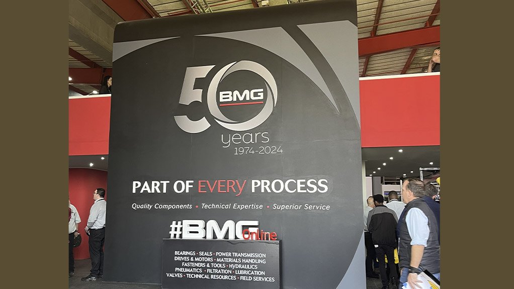 RETURNING EXHIBITOR 
BMG will participate in Electra Mining Africa 2026, once again presenting its extensive engineering solutions and technical services that have been refined over more than five decades