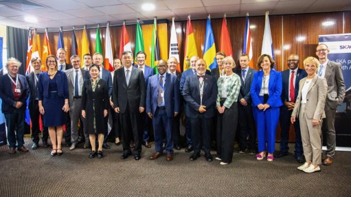 High level representatives from the SKAO member States and observers attend the first SKAO Ministerial Council following the G20 Research and Innovation Ministerial Meeting in Pretoria