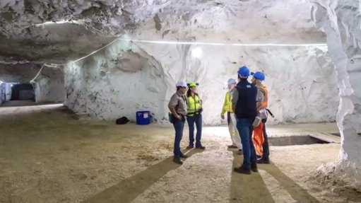 Orion's Prieska mine underground